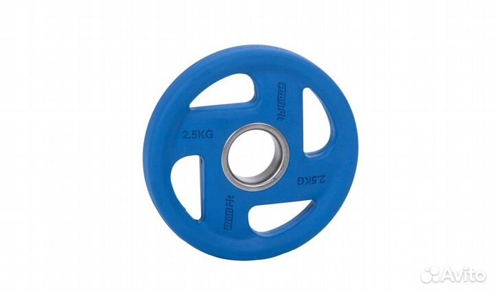 Диск обрезиненный fassion, 2.5 кг / диаметр 51 мм