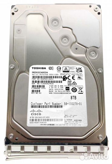 Жесткий диск Cisco hdepk21JAA51 8Tb SAS 3,5