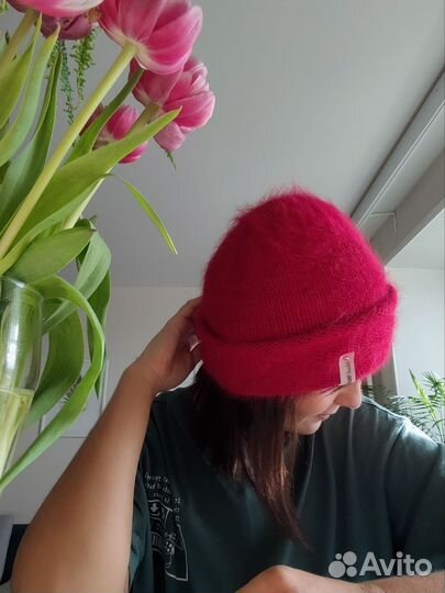 Шапка женская вязаная
