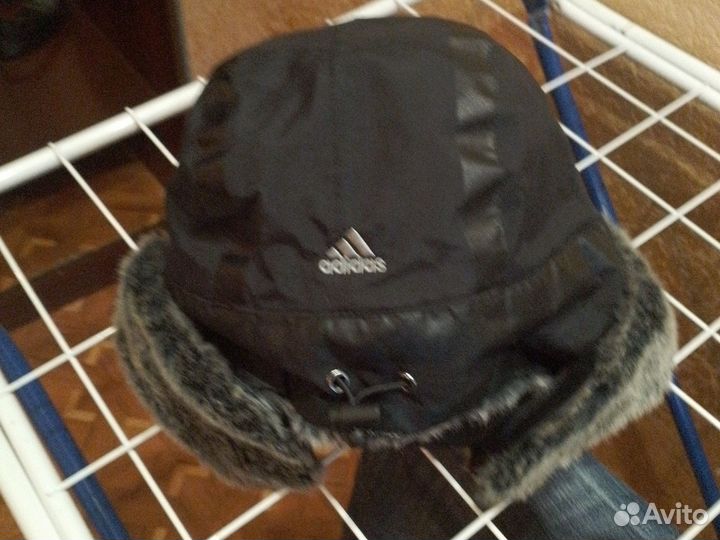 Мужская зимняя шапка Адидас