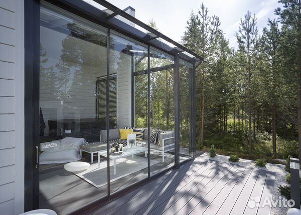 Безрамное остекление Lumon