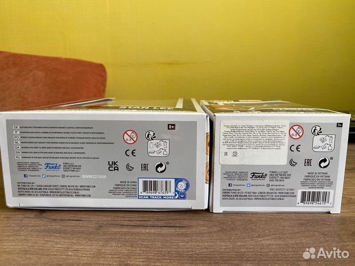 Funko POP Stan Lee comic covers 01 и Carnage 797