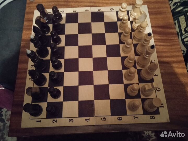 Шахматы деревянные