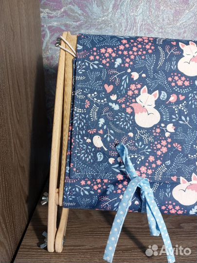 Защитный чехол на пяльца-раму для вышивания