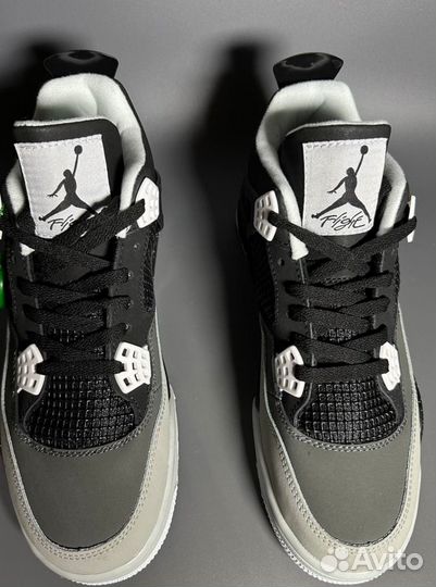 Кроссовки Air Jordan 4 Retro Fear Pack Люкс