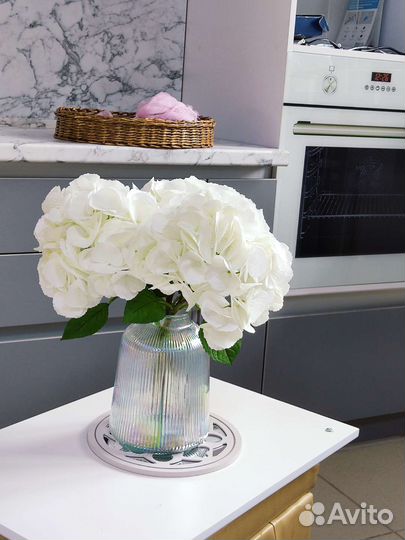 Гортензия белая Букет искусственные цветы