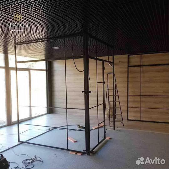 Раздвижные перегородки Лофт, двери-купе