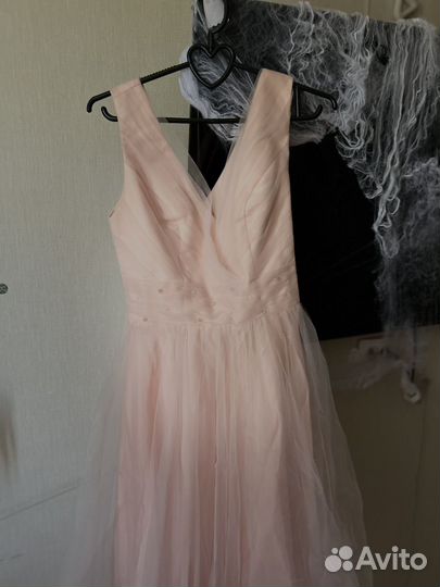 Пышное платье в пол