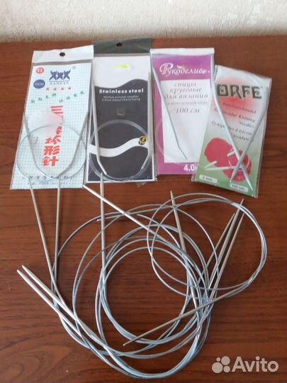 Спицы для вязания круговые
