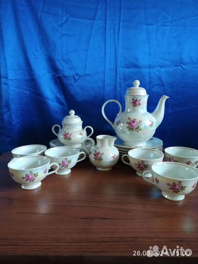 Сервиз гдр роза