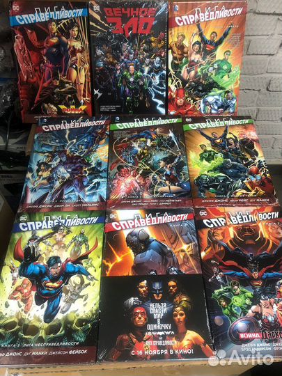 Комиксы DC от издательства Азбука