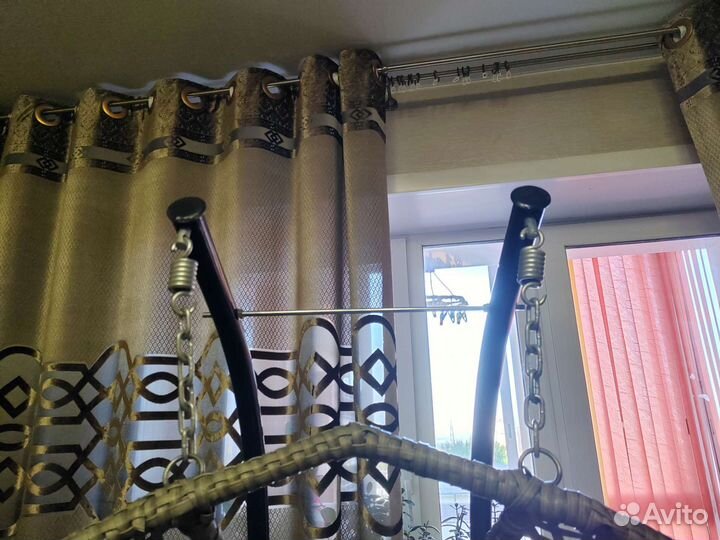 Новая качеля кокон искусственный ротанг