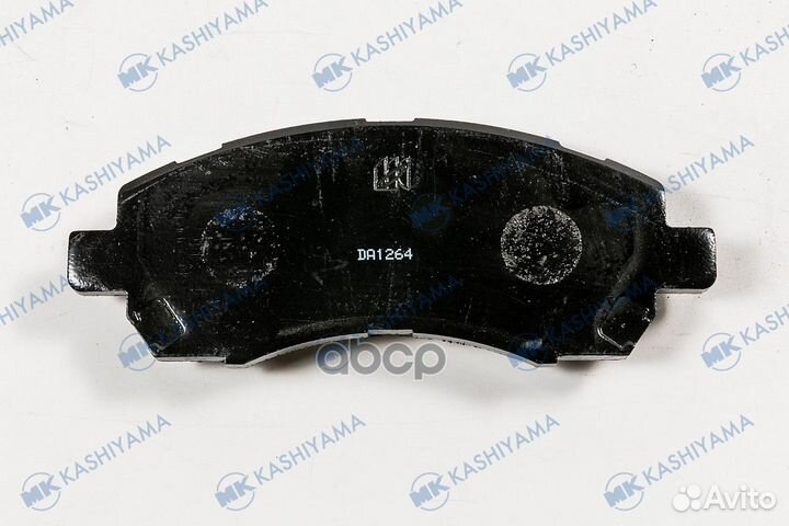 Колодки тормозные, передние (с антискрипной