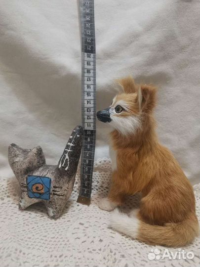 Подставка под горячее латунь кот термометр Рига