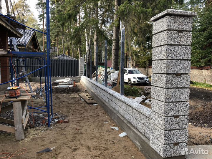 Сварной забор на фундаменте. Смета детально