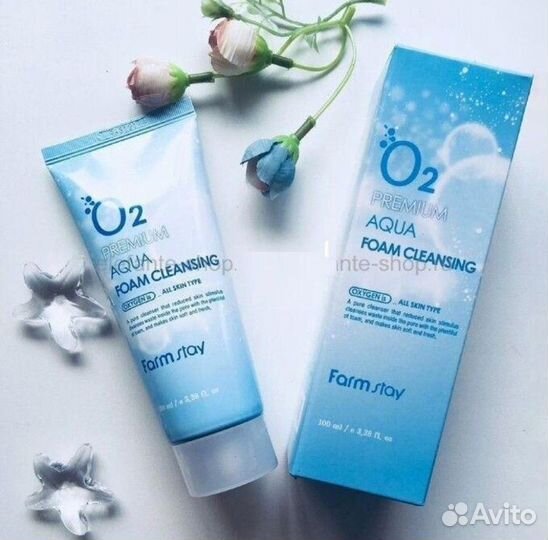 Корейская пенка для умывания кислородная