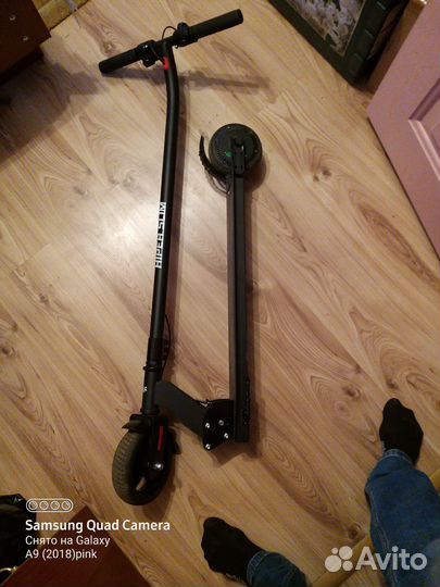 Самокат взрослый электрический бу