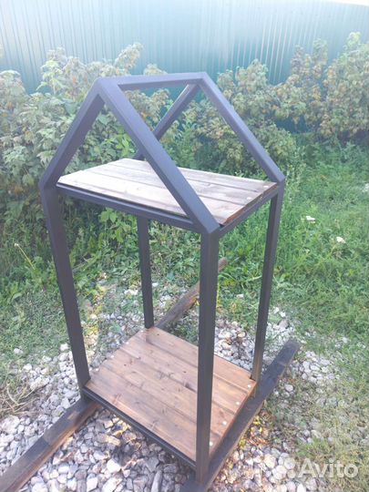 Дровница Лофт