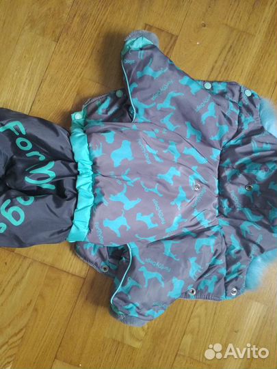 Комбинезон зимний кобельку