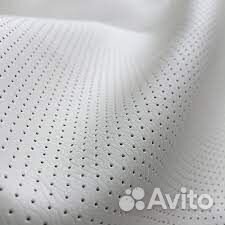 Экокожа орегон для тюнинга, белого цвета