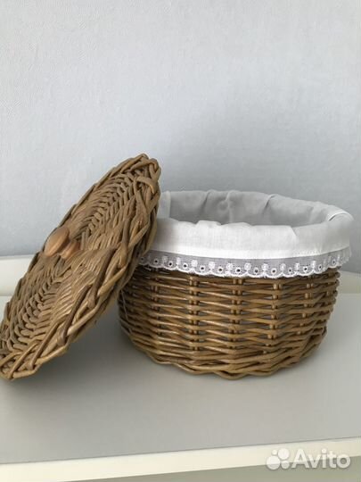 Хлебница плетеная