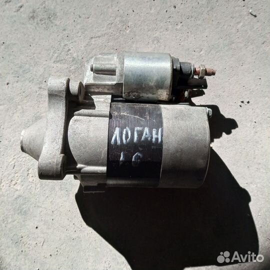 Стартер renault logan 1.6