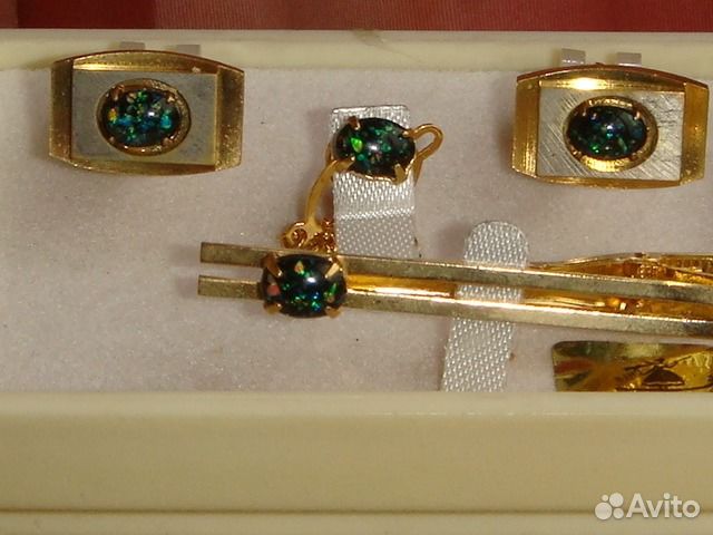 Черный опал-Мужской набор