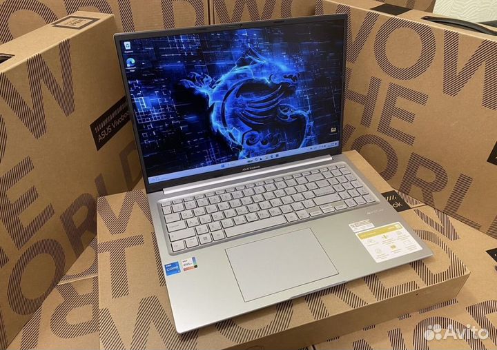 Новый Asus I5-12500 12 ядер/16Ram/SSD512 чек