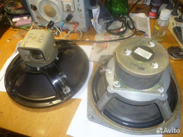 Ремонт динамиков и акустики со времен СССР