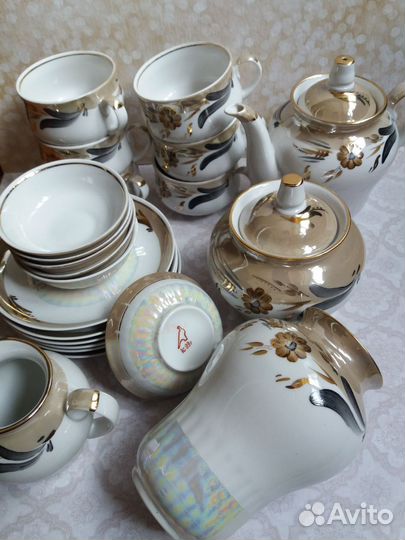 Чайный сервиз Дулево