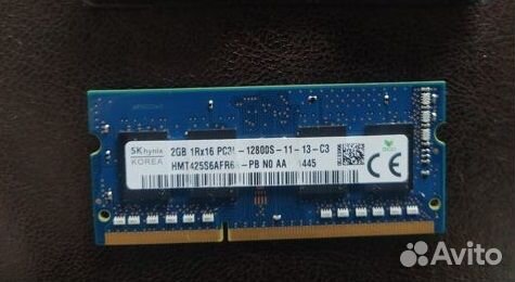 Память Hynix sodimm 2G DDR3L-1600