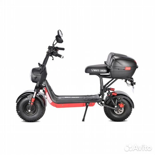Электроскутер White siberia mini R 2.0 black