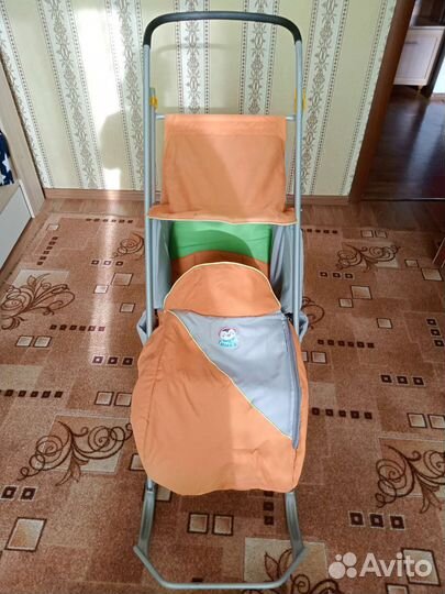 Детские санки коляска бу