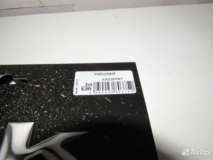 Инструментальный кабель Klotz KIK3.0pprt 3 метра