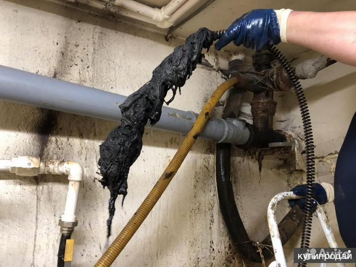 Прочистка канализации устранение засора корнерез