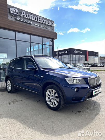 BMW X3 2.0 AT, 2013, 106 391 км