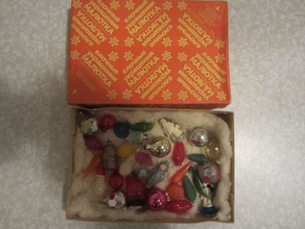 Советский набор игрушек малютка