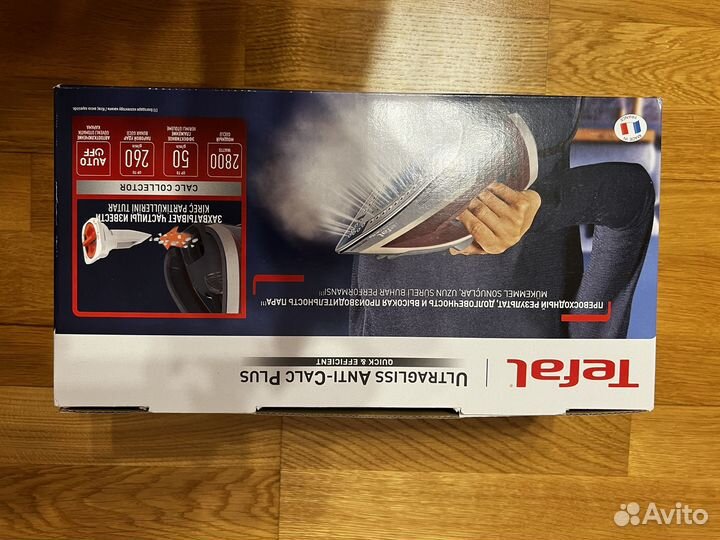 Утюг tefal новый франция