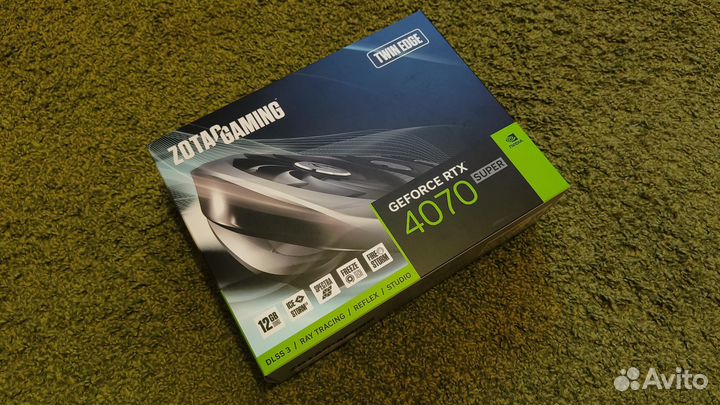 RTX 4070 super Zotac GeForce twin edge 12GB