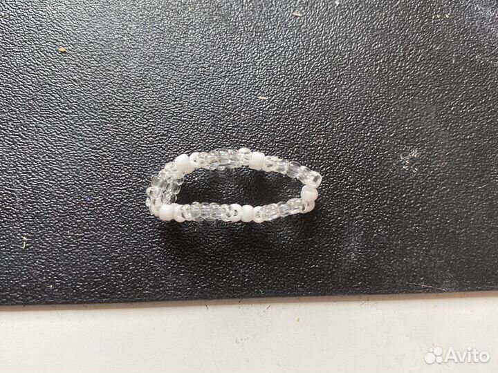 Кольцо из бисера