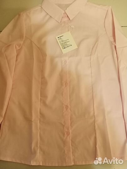 Рубашка школьная для девочки 164