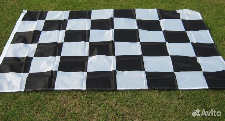 Флаг гоночный 150/90 Новый