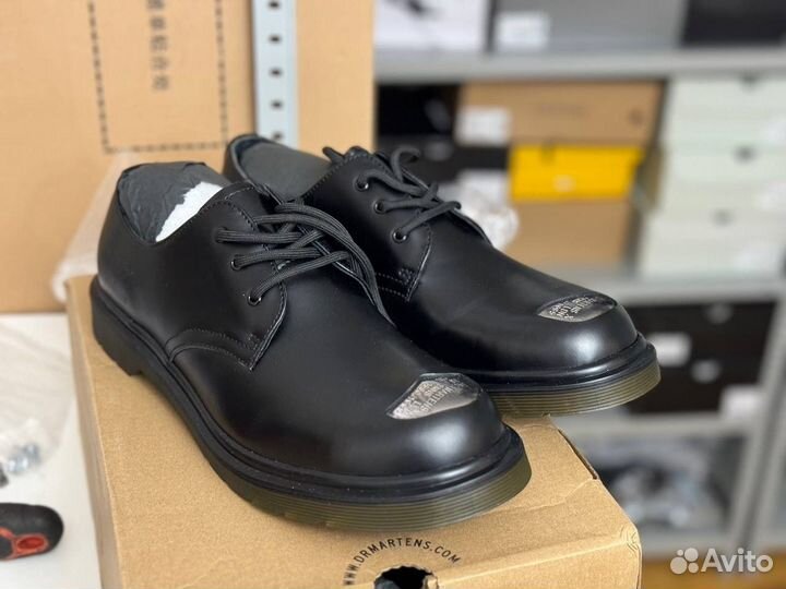 В наличии Ботинки D.rMartens x Raf Simons Steel