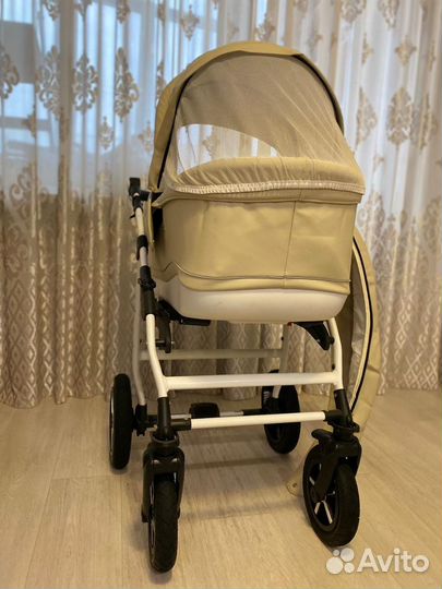 Коляска 2 в 1 эко кожа