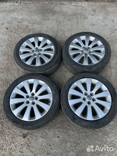 Комплект летних колес opel astra j r17 5/105