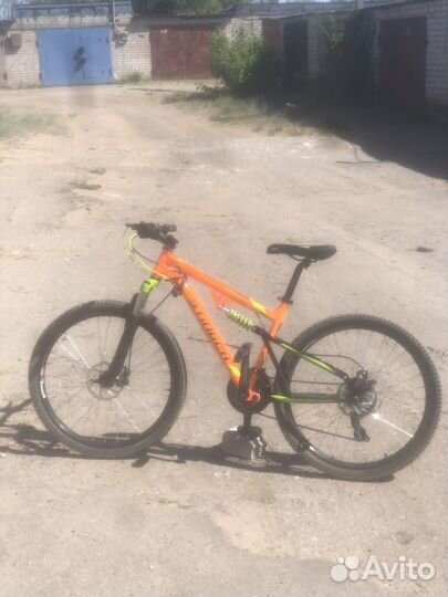 Двухподвесный велосипед Stinger Discovery D 26