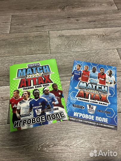 Игровое поле match attax 2010/2014