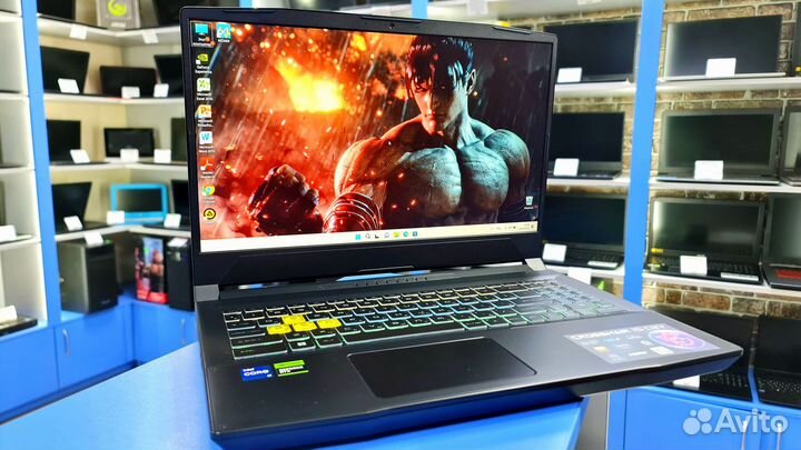 Игровой ноутбук MSI i7-12650H RTX 4070 8gb