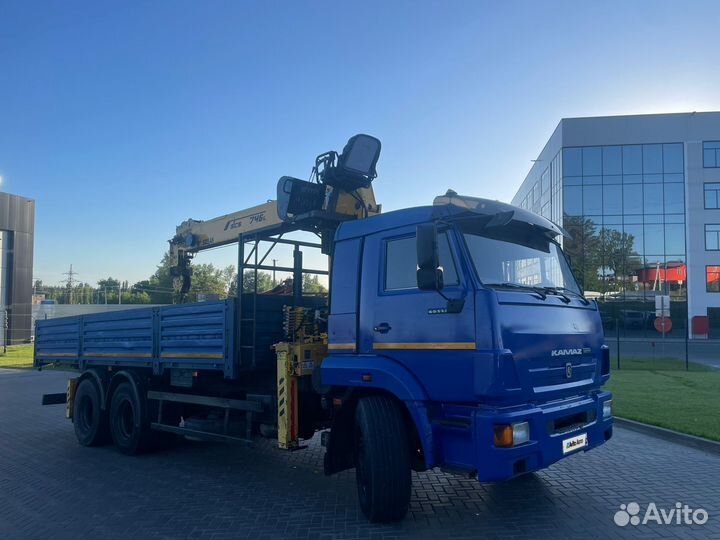 КАМАЗ 65117 с КМУ, 2012