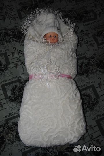 Теплый комплект на выписку